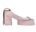 Geta Bag in Chevre Mauve Pale, bottom view